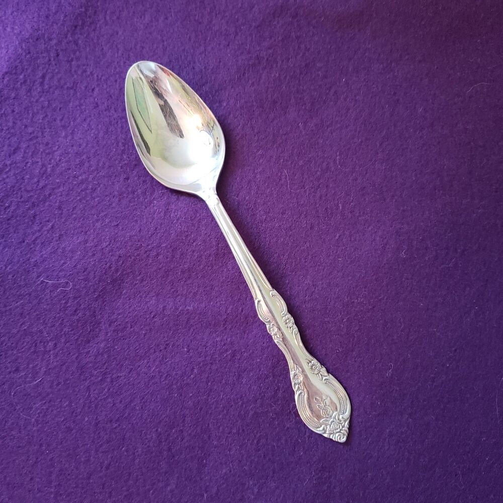 Vtg Marseilles Stainless Steel Flatware Place/Oval Soup Spoon Tablespoon Japan